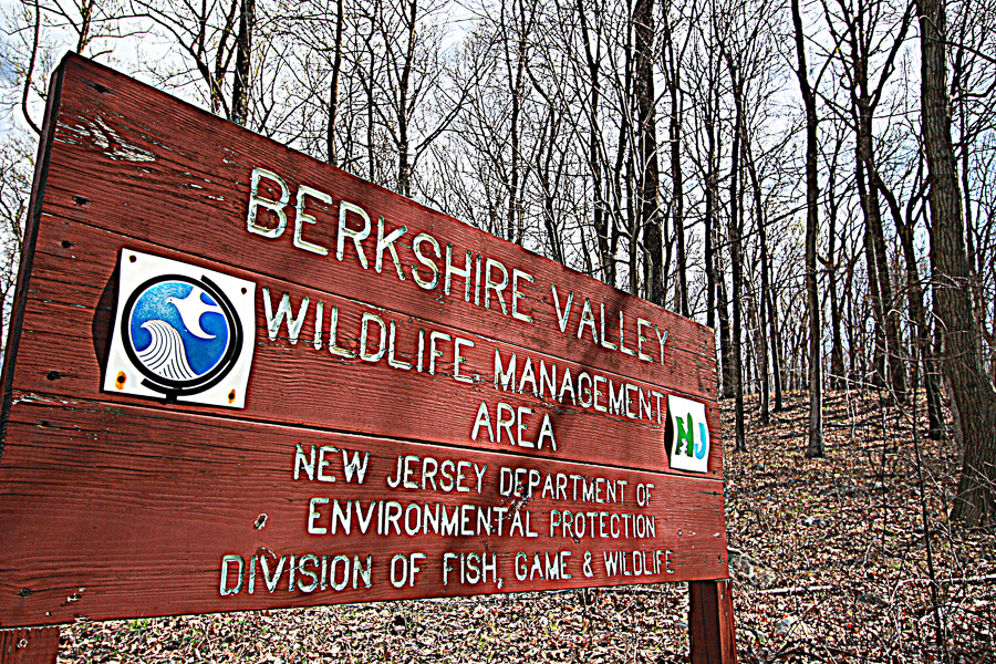 Berkshire Valley WMA sign